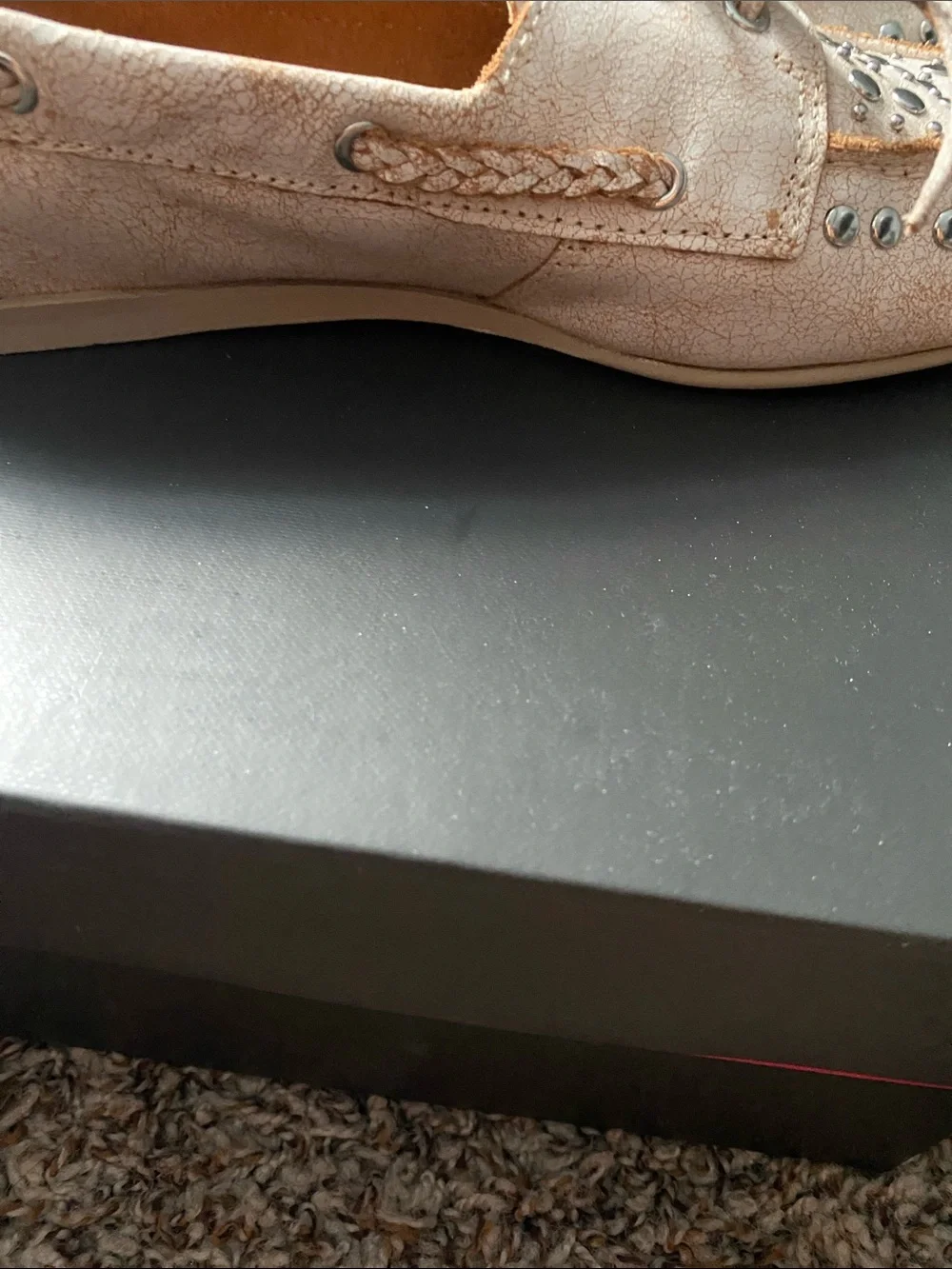 Lucky Brand metallic ivory